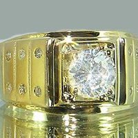 Lab Created Diamond Ring #1002