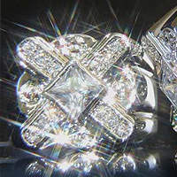 Lab Created Diamond Ring #1008