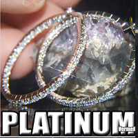 Lab Created Diamond Earrings #33