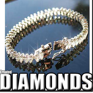 Lab Created Diamond Bracelet #38