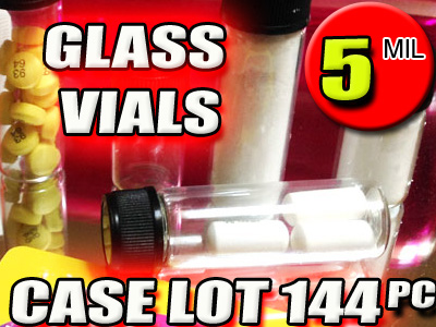 Hash Oil Glass Vials 5ers