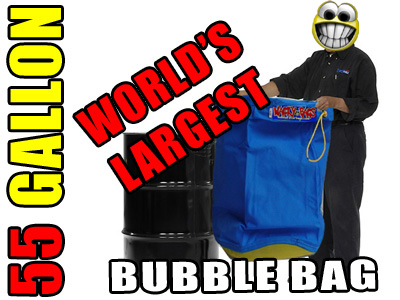 55 Gallon Bubble Bag