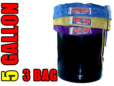 5 Gallon 3 Bag Wacky Bubble Hash Bags