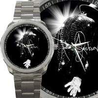 Michael Jackson Metal Watch