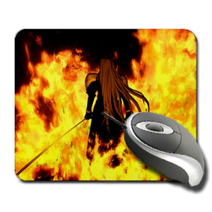 Final Fantasy Sephiroth Fire Mouse Pad