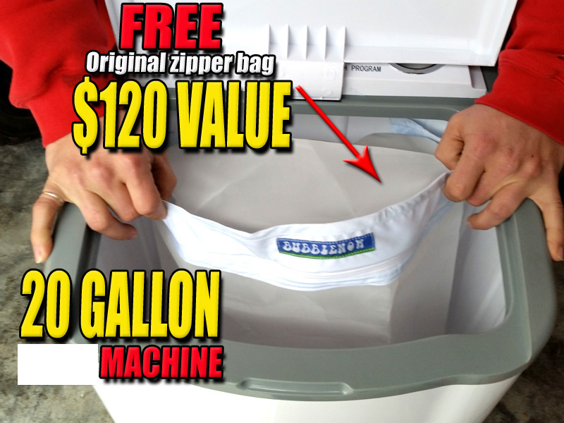 20 Gallon Bubble hash Washing Machine
