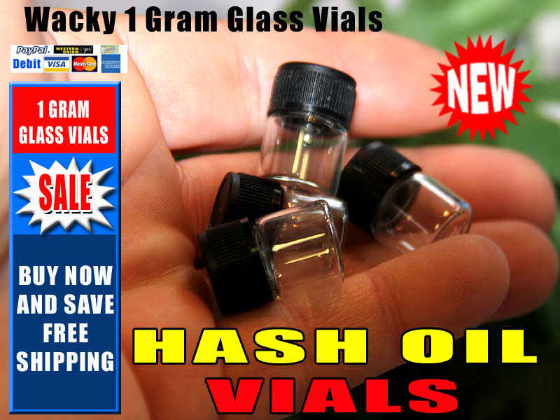 Glass 1ML Oil Vials Terpene Essential Oil