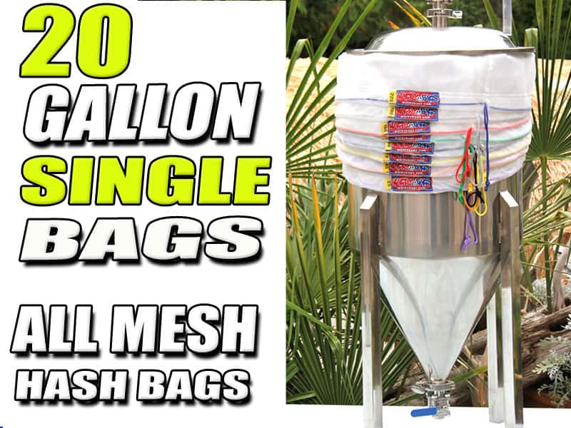 5 Gallon All Mesh Bubble Bag Single