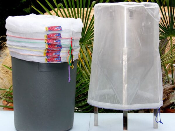 ALL MESH BUBBLE BAGS: 32-30-20 GALLON - 8 BAG SET - Image 5