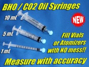 Plastic BHO Oil Syringe 1ml
