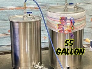 RocketSpa 55 Gallon – Vibrating Air Agitated Bubble Hash Washing Machine